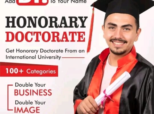 HONORARY DOCTORATE DEGREES