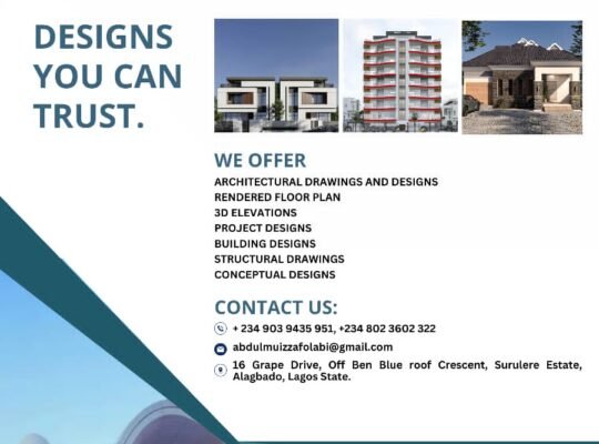 For your graphics design and architecture design kindly get Intouch with us