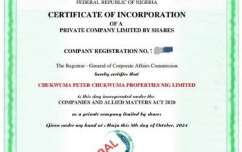 Corporate Affairs Commission (CAC) registration and training